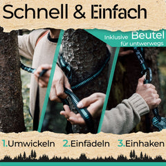 Hängematte Befestigungsset