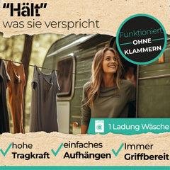 Camping Wäscheleine