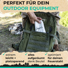 Zunder – Entfache lodernde Flammen bei jedem Wetter