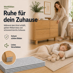 Filzgleiter selbstklebend zum Zuschneiden