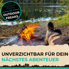 Zunder – Entfache lodernde Flammen bei jedem Wetter