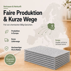Filzgleiter selbstklebend zum Zuschneiden