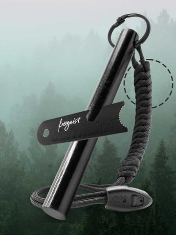 Paracord als Survival-Tool am Feuerstahl 