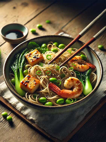 ASIATISCHE NUDEL-BOWL 🍜 - Perfekt für 1400ml Lunchbox