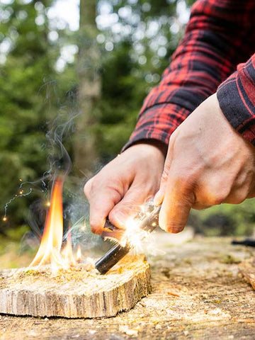 Schritt 4: Feuer entfachen