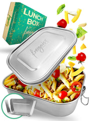 Edelstahl Lunchbox – Auslaufsicher & Perfekt für unterwegs
