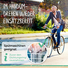 Edelstahl Lunchbox – Auslaufsicher & Perfekt für unterwegs