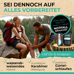 Erste-Hilfe-Set – Kompakt, DIN 13167 zertifiziert & Outdoor-tauglich
