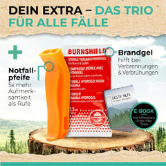 Erste-Hilfe-Set – Kompakt, DIN 13167 zertifiziert & Outdoor-tauglich