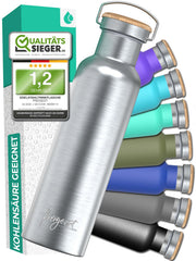 Thermosflasche Edelstahl Bunt