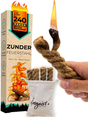 Zunder – Entfache lodernde Flammen bei jedem Wetter